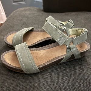Teva Mahonia Mini Wedge cork sandals
